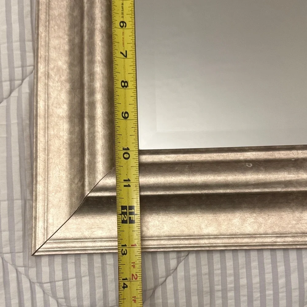Small Silver Wall Mirror